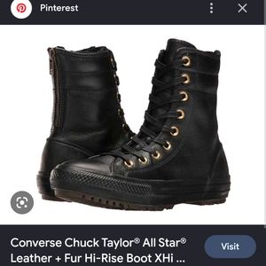 Chuck Taylor Converse fur hi rise